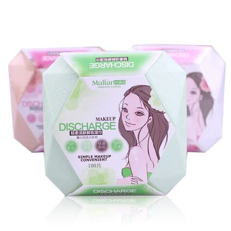 100pcs Wet Cotton Makeup Remover Cotton Face Wipe Deep Cleansing Cotton Bamboo Fiber Skin Care