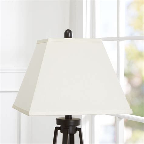 Modern Square Lamp Shade Available In Multiple Colors Beige