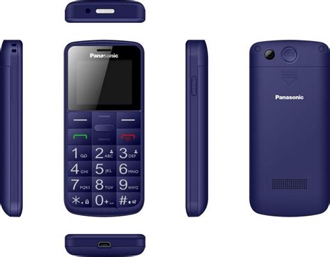 Mobilais Telefons Kx Tu110ex Blue Panasonic Mobile Phone For Senior Kx