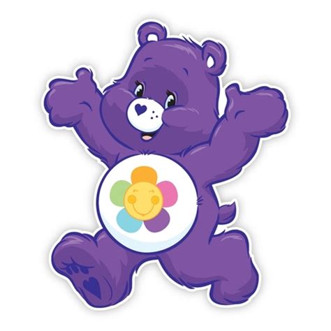Colorful, cuddly and definitely cute! Care Bears Harmony Bear Run - Walls 360