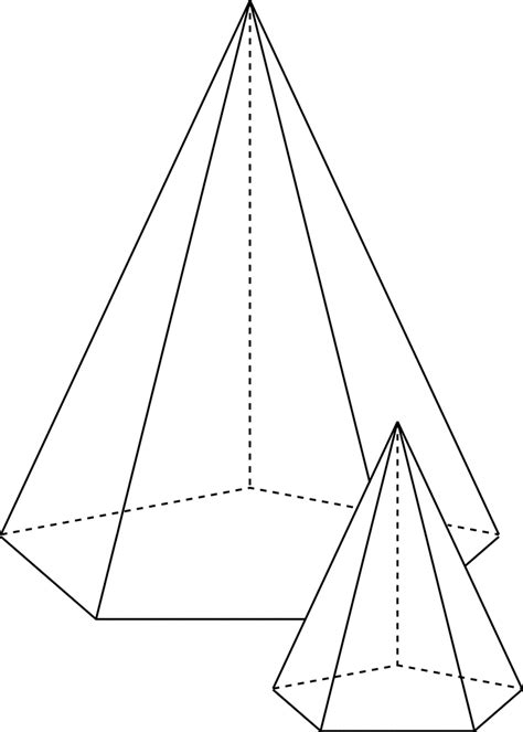 Pentagonal Pyramid Shape