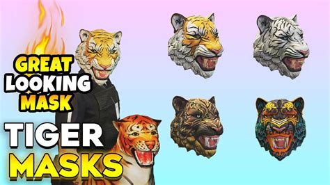 Gta Online Painted Tiger Mask Is Now Available All Tiger Masks