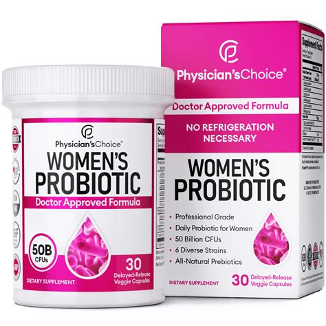 Physicians Choice Probiotics For Women 50 Billion Cfu 30 Capsules