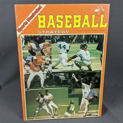 Vintage Sports Illustrated Baseball Strategy Game Avalon Hill 1980