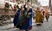 La rievocazione delle nozze di Landshut in Baviera