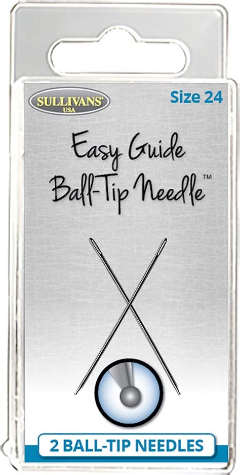 Sullivans Easy Guide Ball Tip Needles 2pkg Size 24 40mm Amazonca
