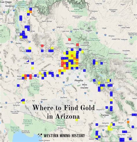 Where To Find Gold In Arizona Western Mining History
