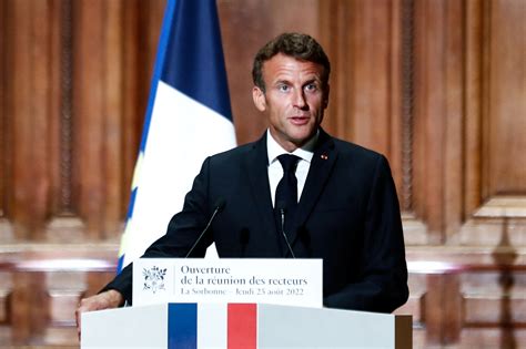 Frances Macron Meeting Soon To Discuss New European Political