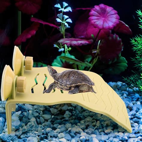 Mgaxyff Turtle Basking Platform Floating Island For Turtle Plastic