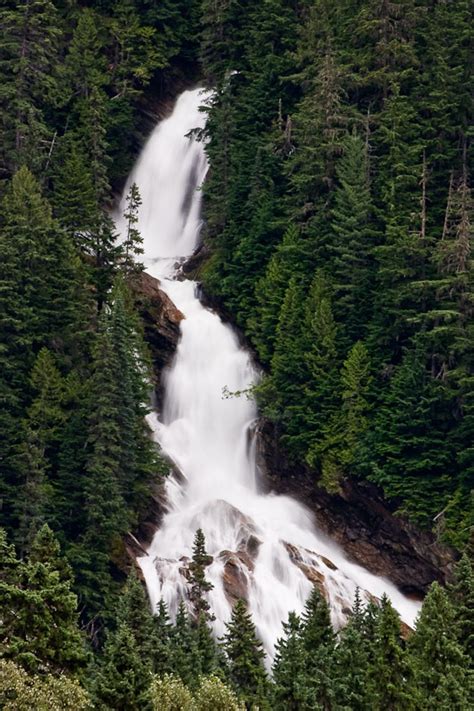 Pyramid Creek Falls British Columbia Canada World Waterfall Database