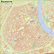 Auxerre City Centre Map - Ontheworldmap.com