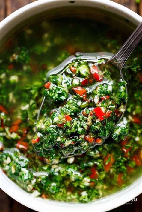 Authentic Chimichurri From Uruguay Argentina Is The Best Accompaniment To Any Barbecued Or Gri