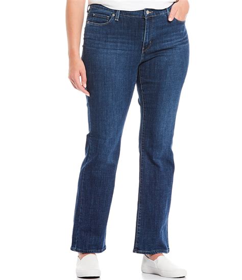 Levis® 415 Plus Size Classic Mid Rise Bootcut Stretch Denim Jeans