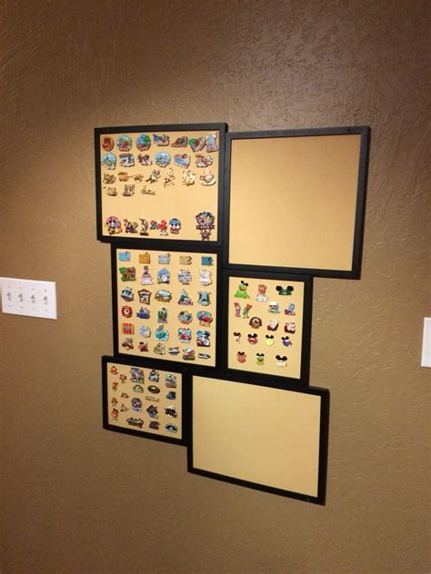 We Wanted A Way To Display Some Of Our Disney Pins This Was A Cheap