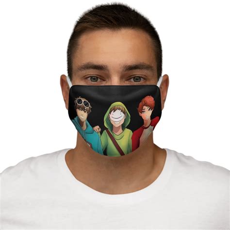 Dream Smp Mask Dream Smp Face Mask Mcyt Mask Dsmp Mask Etsy