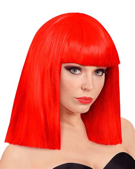 Showgirl Wig Roxy Red As Costume Accessories Horror