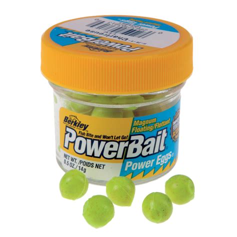 Berkley Power Eggs Chartreuse Grön Baits Xxl