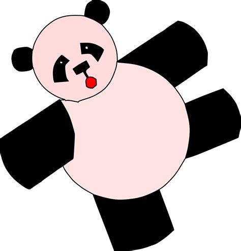 Panda Bear Teddy Free Vector Graphic On Pixabay