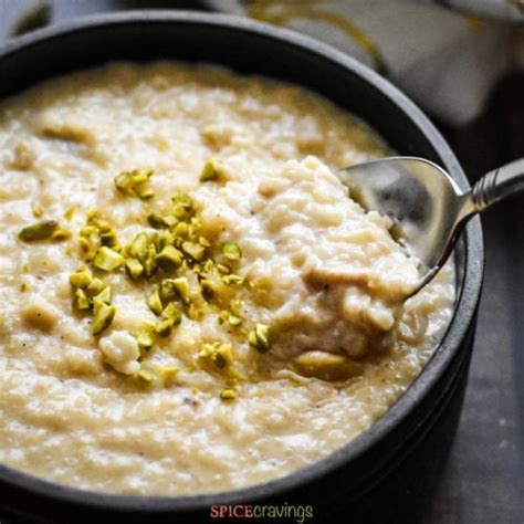 Easy Kheer Rice Pudding Recipe Instant Pot Spice Cravings