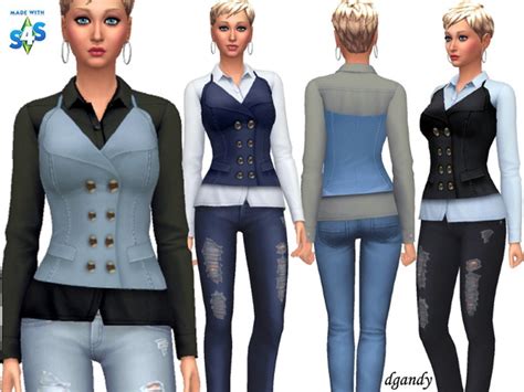 Sims 4 Vest Downloads Sims 4 Updates Page 7 Of 22