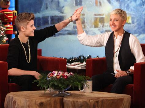 Justin Bieber Sings As Long As You Love Me On Ellen Degeneres Admits