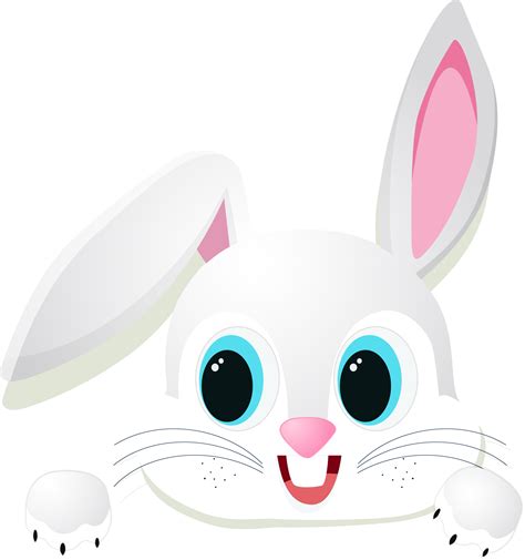Clipart Ear White Rabbit Clipart Ear White Rabbit Transparent Free For
