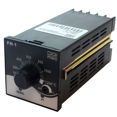 Controlador De Temperatura Tipo K 220v Digimec Fh 1 1200°c