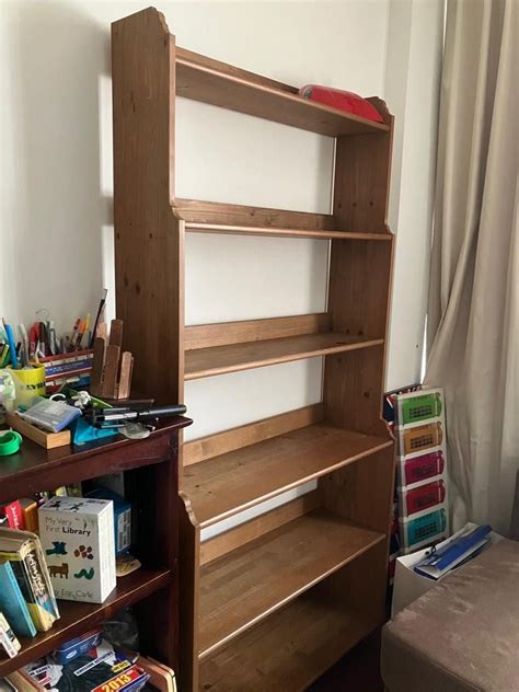 Ikea Leksvik Solid Wood Bookcase Bookshelf Furniture And Home Living
