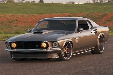 1969 Ford Mustang Fastback Cars Modified Classic Wallpaper 2040x1356