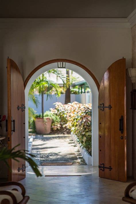 Front Entry Door To The Villa Villa Des Anges
