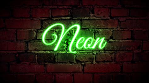 How To Make A Neon Sign Text Effect In Coreldraw Youtube