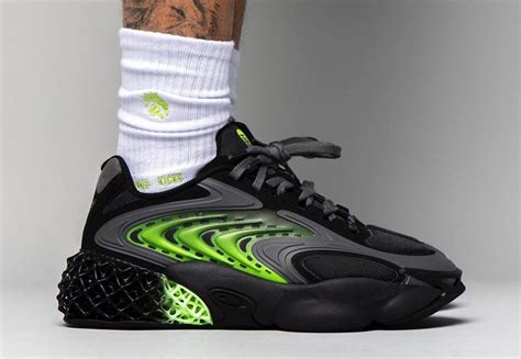 Adidas 4d Cush Carbon Solar Green Release Date Sneaker Bar Detroit