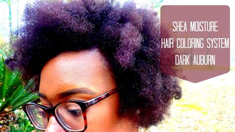 Dark & lovely's go intense color is not only super pigmented. Shea Moisture Hair Color: Dark Auburn - YouTube