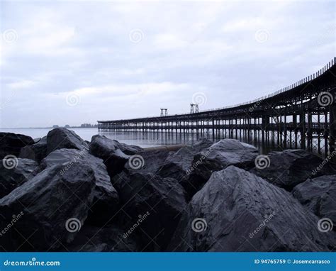 The Rio Tinto Iron Bridge In Huelva Stock Image Image Of Located