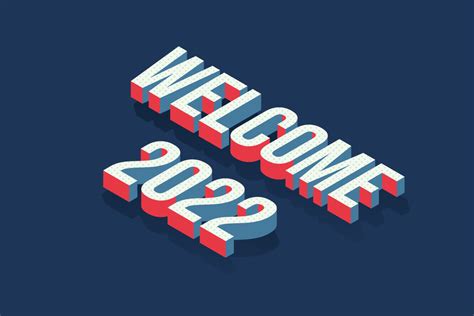 Welcome 2022 Text Graphic Design Graphic By Mdmohiuddin · Creative Fabrica
