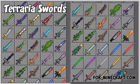 Terraria Swords List