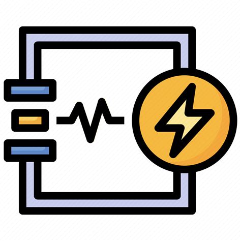 Voltage Current Electricity Power Icon Download On Iconfinder