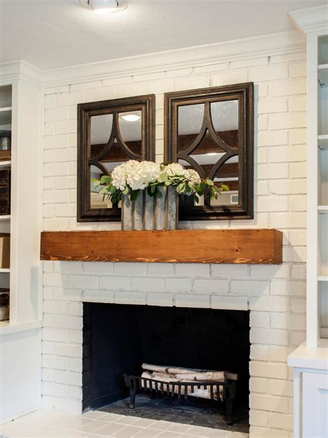 15 Gorgeous Painted Brick Fireplaces Hgtvs Decorating And Design Blog