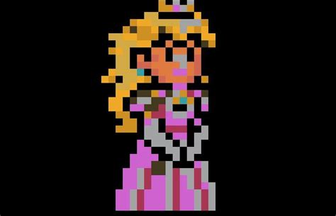 8 Bit Princess Peach By Blademaster123 On Deviantart