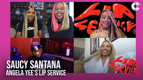 Angela Yees Lip Service Feat Saucy Santana Youtube