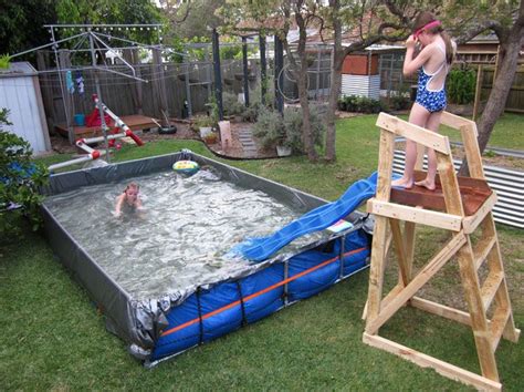 Do It Yourself Diy Above Ground Pool Slide Above Ground Pool Slides Youtube Theres No