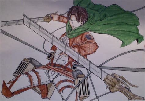 Attack On Titan Levi Drawing By Komoriyui On Deviantart