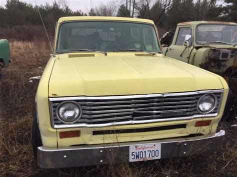 1974 International Harvester 200 Eight Camper Special For Sale