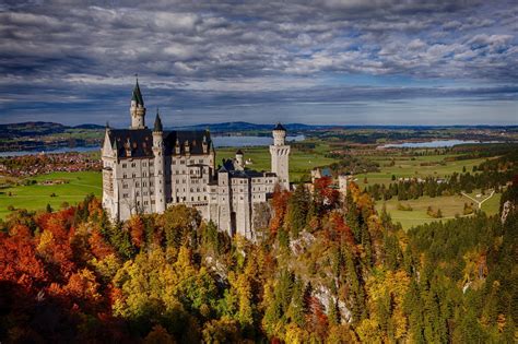 Neuschwanstein Castle Hd Wallpaper Background Image