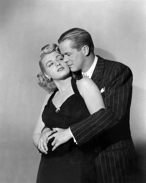 Shelley Winters And Dan Duryea Larceny 1948 Hollywood Clásico Cine