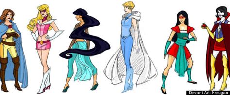 Disney Princess Superheroes Illustration Shows Awesome New Take On