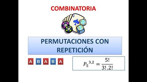 Permutaciones Con Repetición Youtube