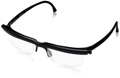 Adlens Adjustable Variable Focus Eyeglasses Black Unisex Best