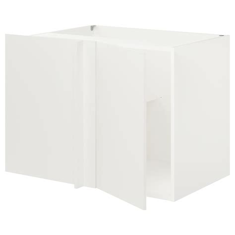 Enhet Corner Base Cabinet With Shelfdoor White Ikea Ca