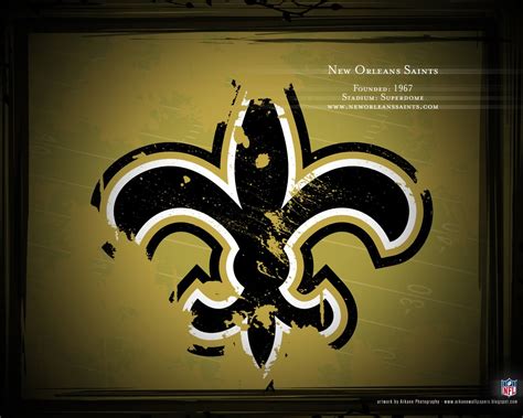 Free Download New Orleans Saints Computer Wallpaper Desktop Background